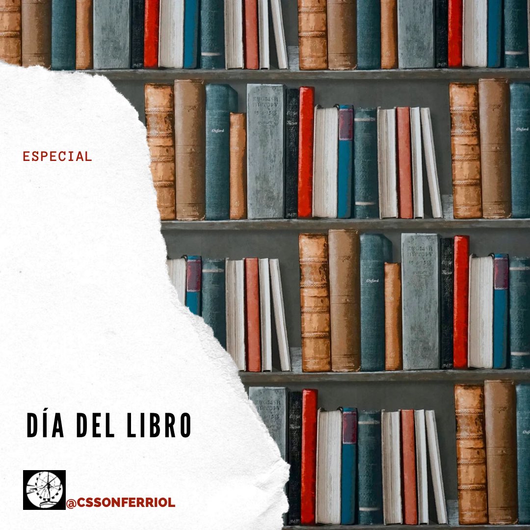 CSSonFerriol's tweet photo. 📅23 de abril Día del Libro📚Leer es soñar con los ojos abierto‼️
☑️Para celebrar este día, hemos creado un punto de lectura e intercambio de libros en tu Centro Salud🔝🔝 https://t.co/bCcPiZQJva