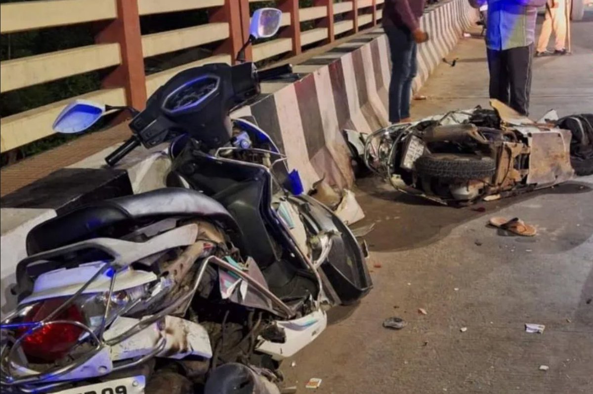 Drink & drive accident claims one life in Vadodara; two injured