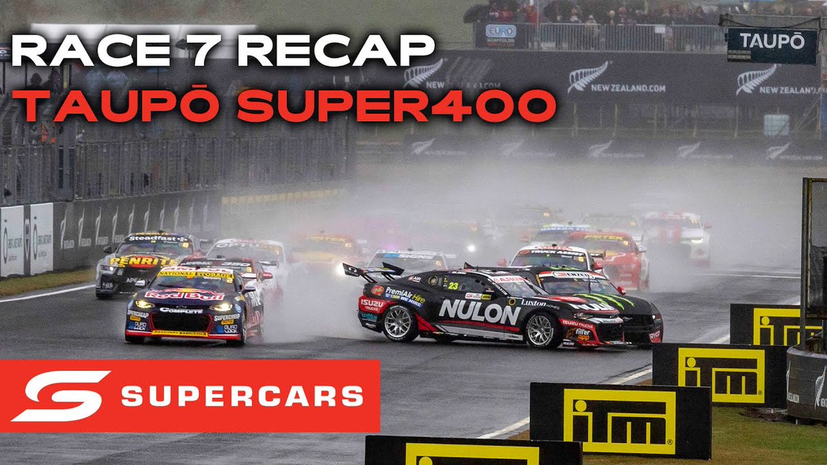 Race 7 Recap - ITM Taupō Super400 | 2024 Repco Supercars Championship dlvr.it/T5m0G0 #Supercars #V8SC