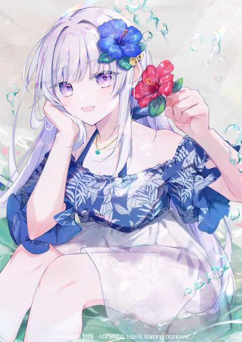 【お仕事のお知らせ】#見て欲しいみう#風のお便りVTuberかわしろみうさんのお誕生日企画にて水着姿のお写真を担当させていただきました…!青が似合う爽やかな1枚にさせていただきましたお誕生日おめでとうございます 