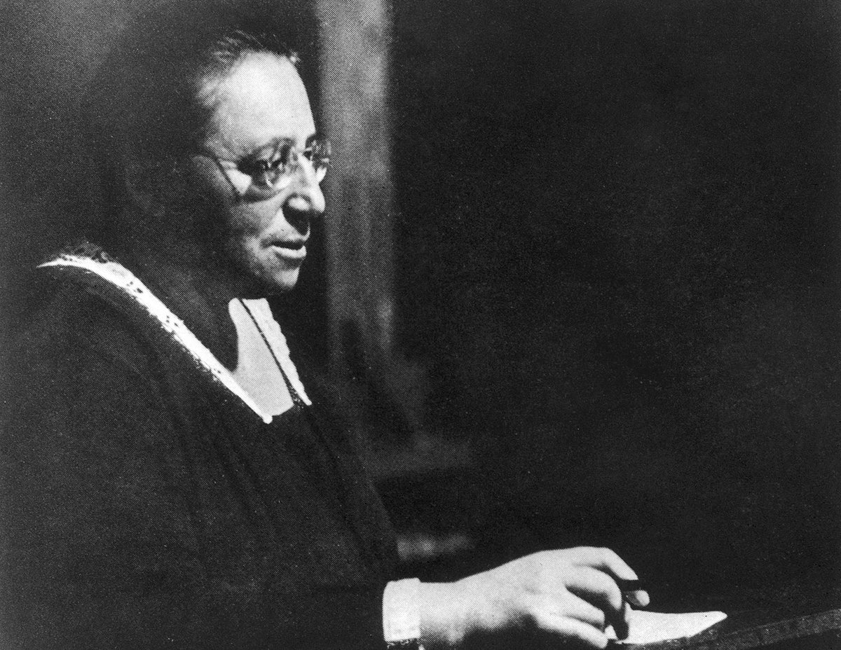 Emmy Noether, in the early 20th century, formulated Noether's theorem, which relates symmetries in physics to conserved quantities. Her work in abstract algebra and theoretical physics had a profound impact on the development of modern physics, particularly in the field of