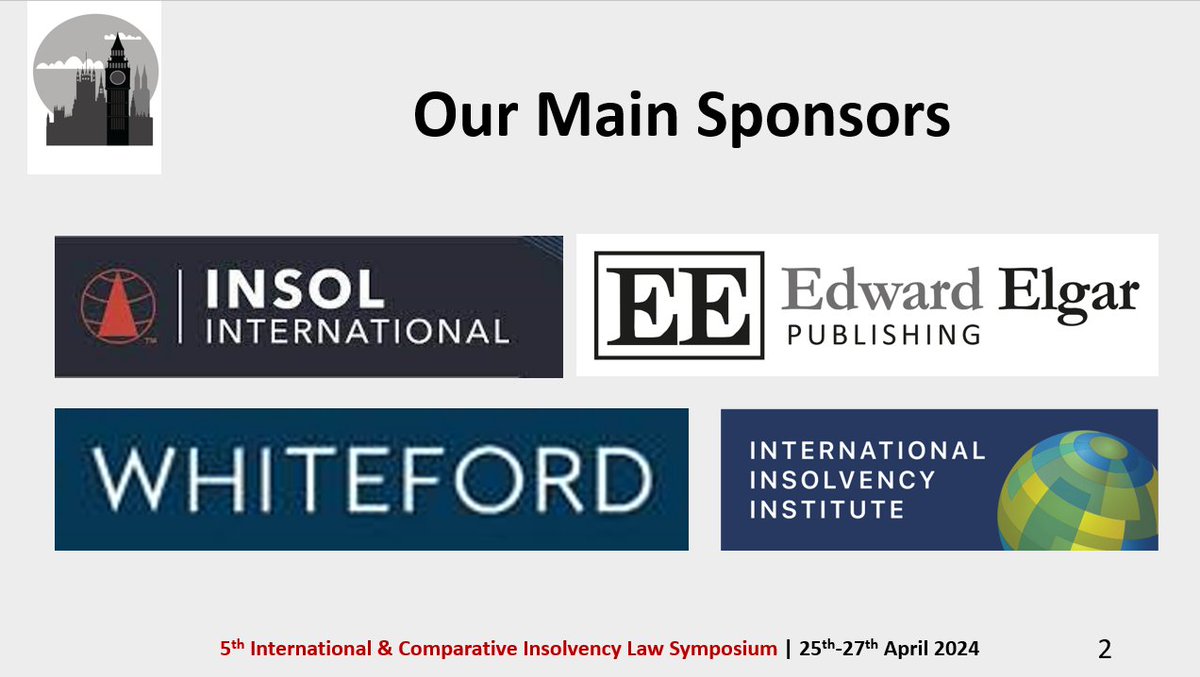 Eugenio Vaccari (@eugevaccari86) on Twitter photo 📣 Exciting News! 📣
I'm thrilled to announce the upcoming #5thsymposium, set to take place on 25-27 April 2024 <a href="/RoyalHolloway/">Royal Holloway</a>! 🎉
Join us for a dynamic exploration of the latest trends, challenges, and strategies in the field of #insolvency and #restructuring. 📣 Exciting News! 📣
I'm thrilled to announce the upcoming #5thsymposium, set to take place on 25-27 April 2024 <a href="/RoyalHolloway/">Royal Holloway</a>! 🎉
Join us for a dynamic exploration of the latest trends, challenges, and strategies in the field of #insolvency and #restructuring.