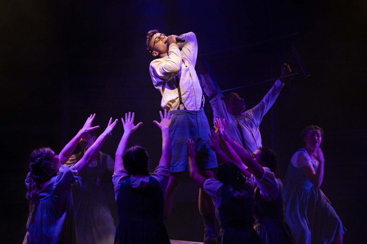 AllisonFoat's tweet image. Tune in to @SAfmRadio at 09:20 to listen to @MichConstant chat to Sylvaine Strike, director of the runaway hit musical SPRING AWAKENING, now on the boards at Pieter Toerien’s Theatre at Montecasino (pics: Alet Pretorius) #theatre #rockmusical #springawakening #stevensater