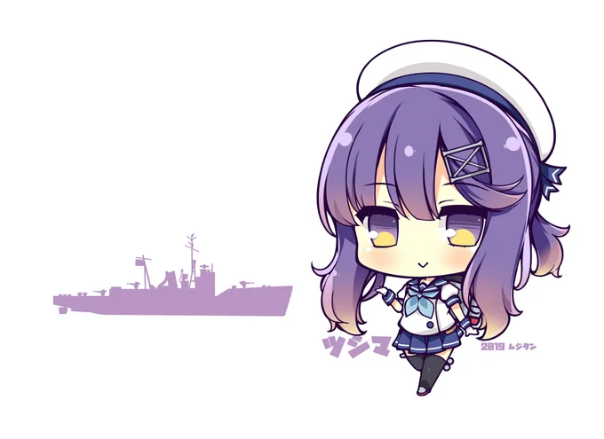 海防艦シルエットは描いてた(5年前) 