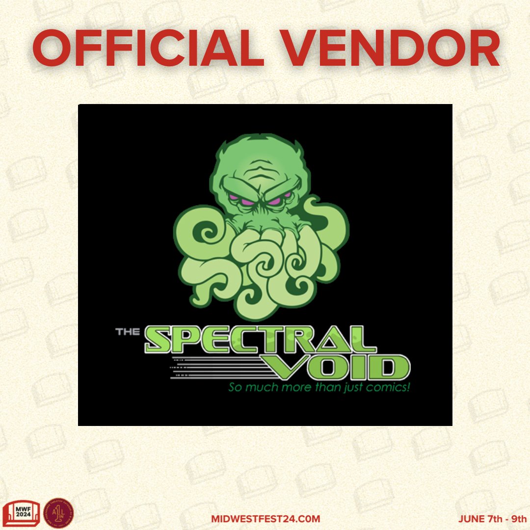 Today's artist announcement for @MidwestFestGG is the one and only 'The Spectral Void'! spectralvoid.com