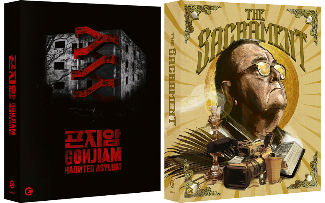 Two chilling horror tales are coming to Limited and Standard Edition Blu-ray from @SecondSightFilm, Jung Bum-shik's 2018 horror tale GONIJAM: HAUNTED ASYLUM, and Ti West's tense and unsettling cult horror THE SACRAMENT bit.ly/3UavEf8