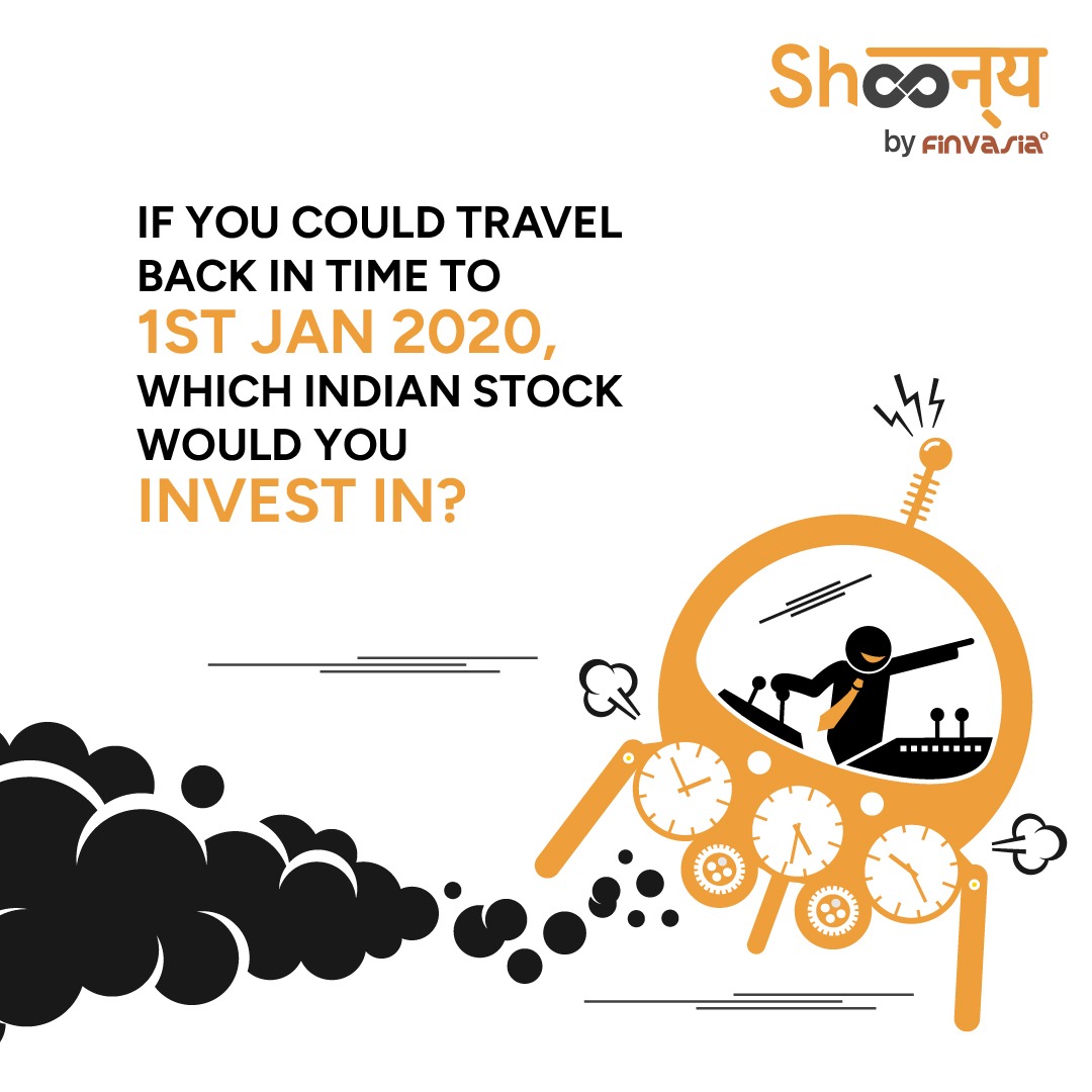 Did you know that Nifty on 1st Jan 2020 was 12,202 whilst today it stands 22,147! A rise of almost 10,000 points in just over 4 years! Isn't that staggering? Did you make the most of it or if you could travel back in time to 1st Jan 2020, which Indian stock would you invest