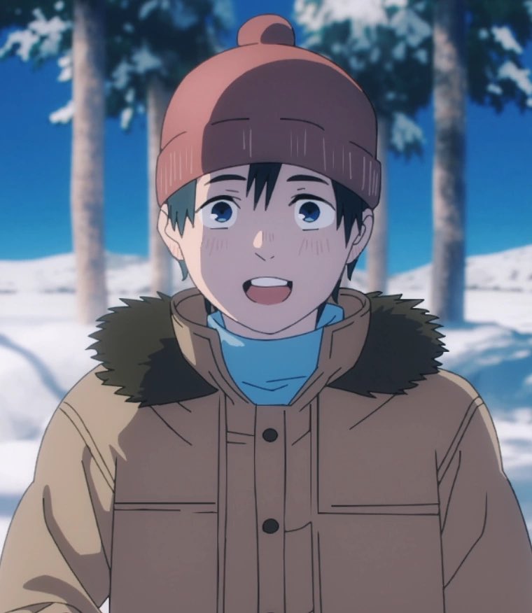 aki’s little brother looks like an amalgamation of several different south park children
