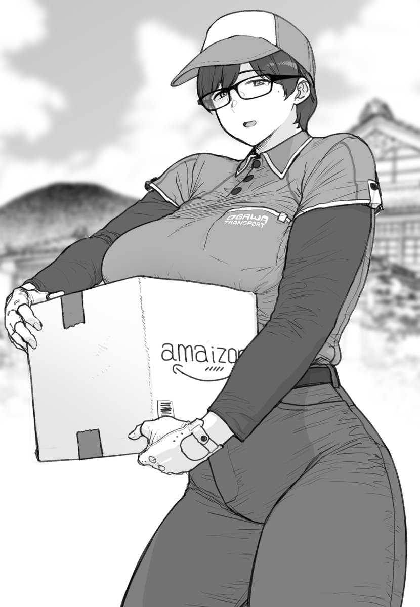 どストライクな配達員さんが来てくれた

#本能のラクガキ 