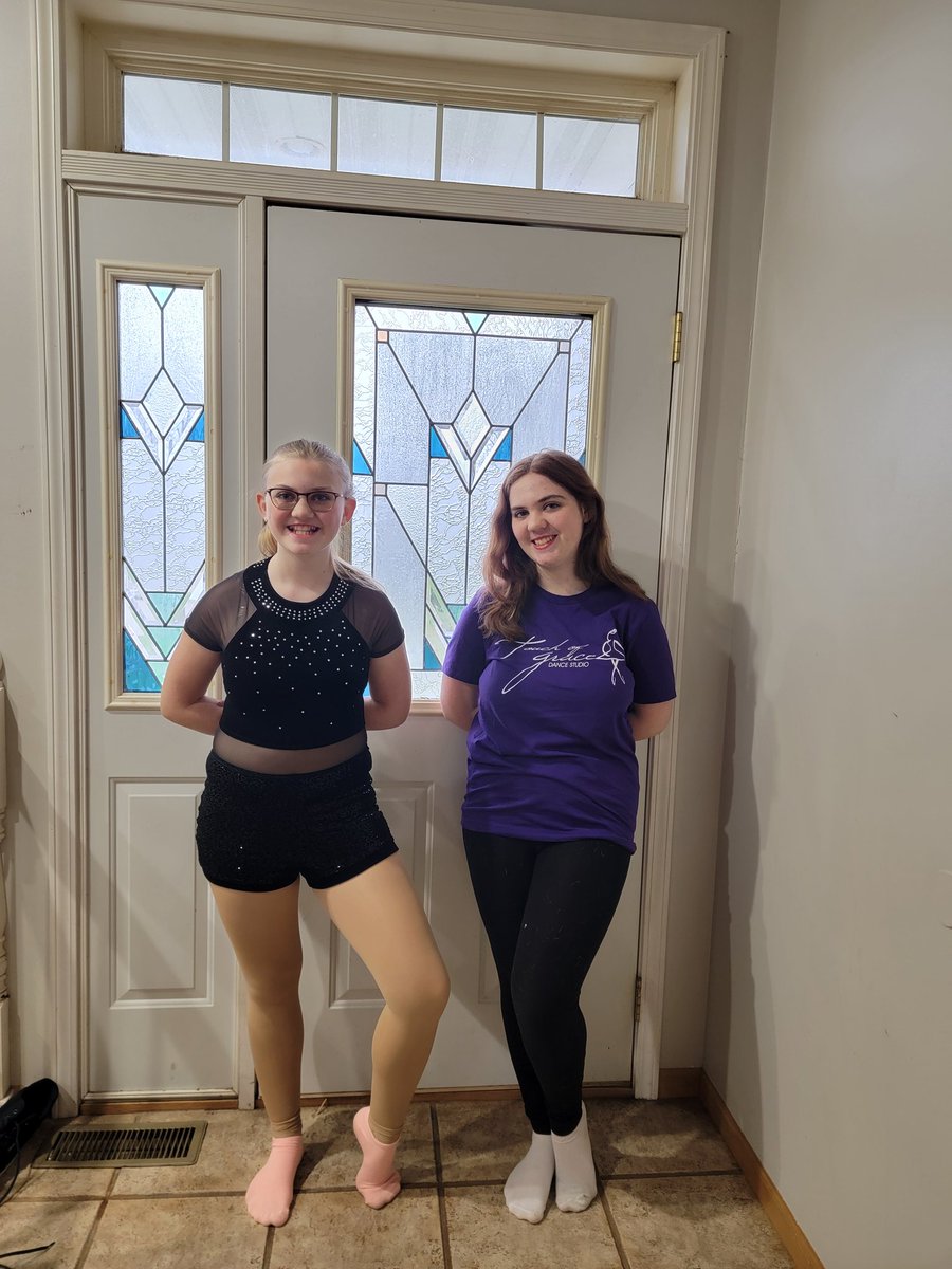 My 2 girls are ready to kick some ass at a dance competition!

Men, I clean my guns regularly. 🤣 🤣