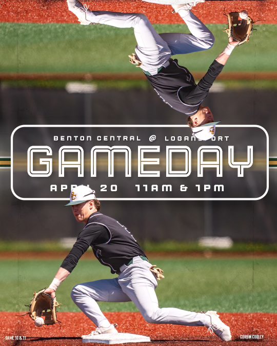 Varsity Baseball Games
🗓️: Saturday, April 20th
🆚: <a href="/BerriesBaseball/">Berries Baseball</a> 
🏟️: Logansport High School 
⌚️: 11:00am &amp; 1:00pm
📊: web.gc.com/teams/K6RenGjq…