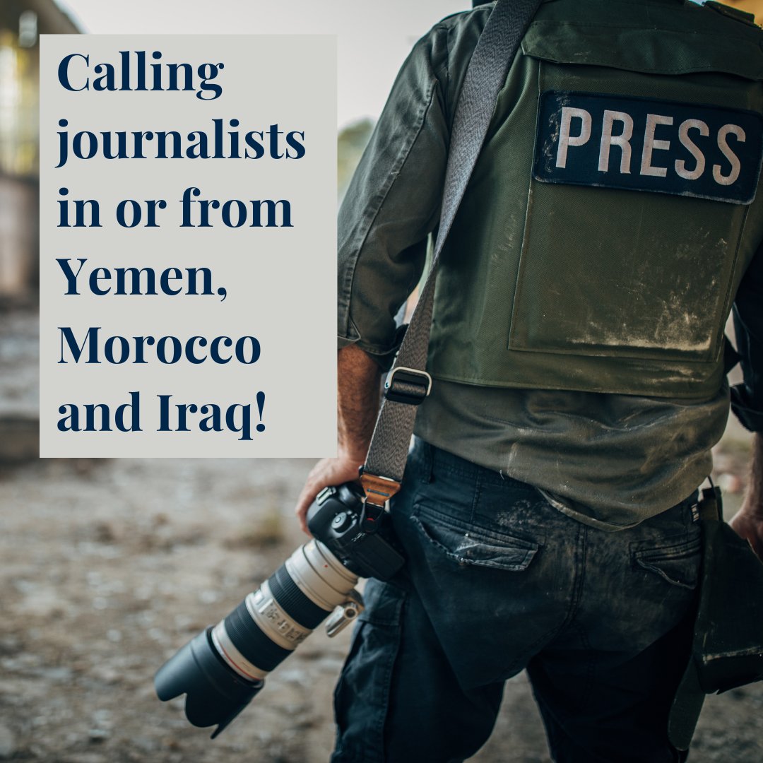 📣REMINDER! Journalists in or from Yemen, Morocco and Iraq: We’ve launched a survey in English, Arabic and Kurdish to learn how journalists find, use and verify info about climate change, and what info sources you find most trustworthy–or not trustworthy: bit.ly/misinformation…