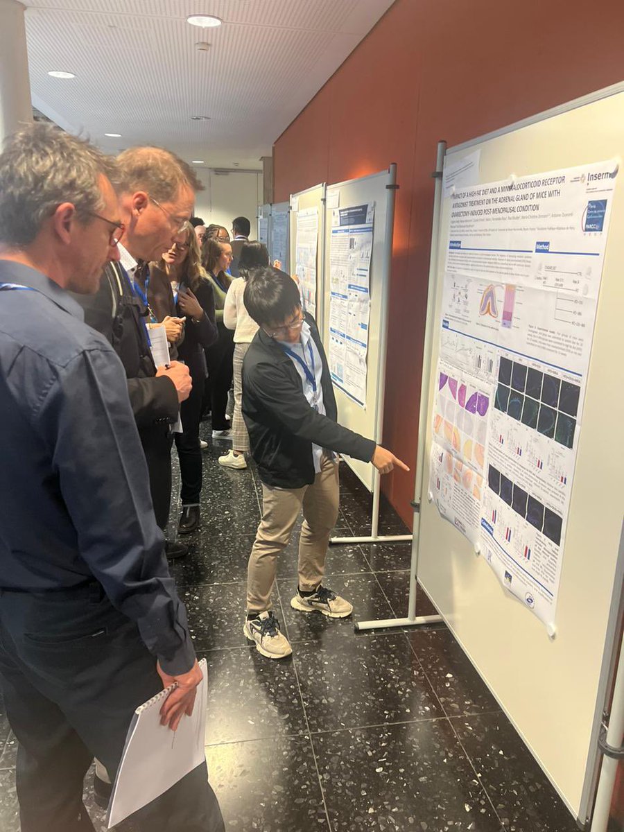 BoulkrounS's tweet photo. Congratulations to @Linghui_K for his poster presentation at the joint Admire - ESAC meeting.
#ESAC2024
@AldolabZ @parcc_inserm @univ_paris_cite https://t.co/sZ2kMXyZqu