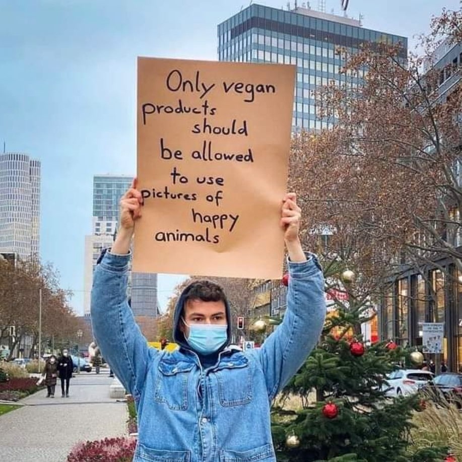 Nothing to add! ✊🏻⁠
⁠
Except maybe… go vegan? 🤷‍♀️⁠

👉 Going vegan doesn't have to be difficult! 💚 FREE help with all the resources you need: bit.ly/VeganFTA22
⁠
📸: 'vegainstrength⁠' on IG
⁠
#govegan #happyanimals #quoteoftheday #vegancommunity #animalrights