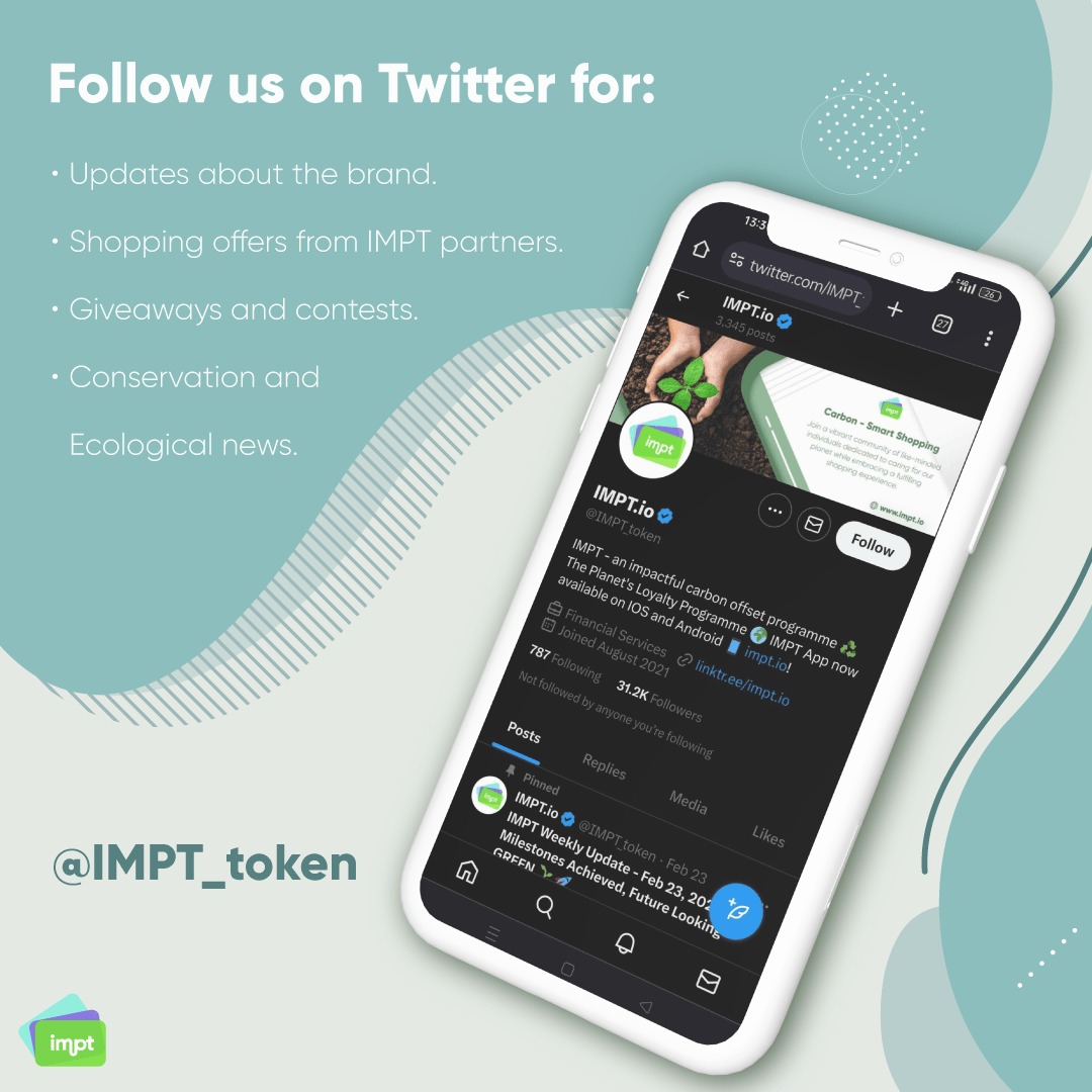 IMPT_token's tweet photo. Stay updated with all our latest news and announcements by following us on Twitter!

Join us here: https://t.co/sTqeaZYRF8
#FollowUs #StayConnected #TwitterCommunity

Don't forget to share this with your family and friends so they can stay in the loop too! https://t.co/MSfbA0tJ5i