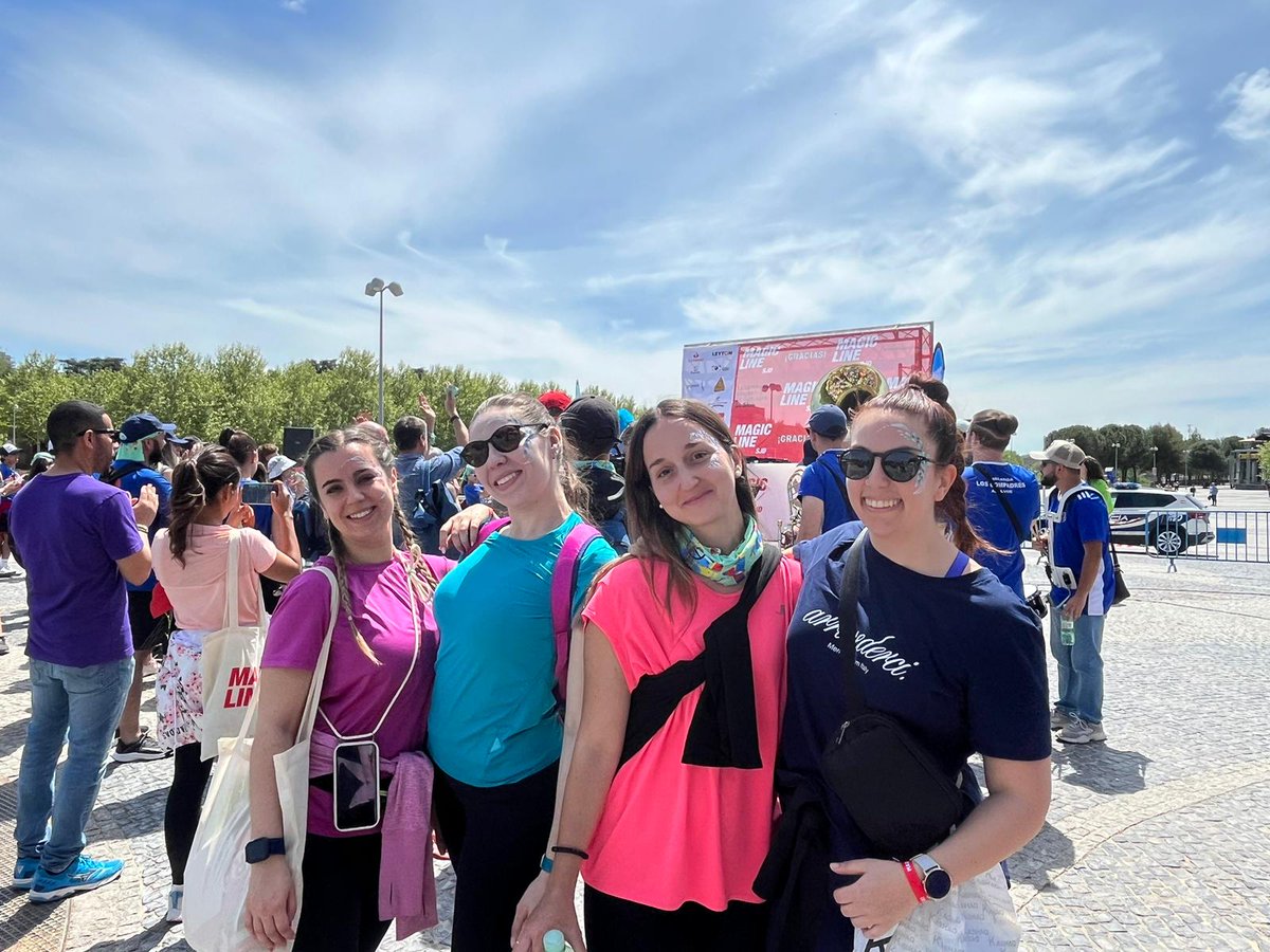 FISJ_Madrid's tweet photo. La #MagicLineSanJuandeDios camina y ha caminado siempre por quien más lo necesita y lo hace con alegría, solidaridad y compromiso... ¡porque la solidaridad y la alegría son compatibles! ¡Felicidades #magicliners! @magiclinesjd #magiclinesjd #somosloquecompartimos https://t.co/2pSD9L54Ja