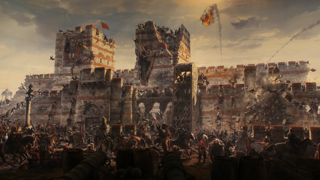 Panorama1453_'s tweet photo. Zaferin ışıltısı gözlerinizi kamaştıracak!

İstanbul’un tarihi surlarının yüzyıllar boyunca anlattığı hikayeleri, Panorama 1453 Tarih Müzesi’ndeki “Sultan Mehmed’in Rüyası” adlı, büyüleyici mapping gösterisi ile gerçeğe en yakın haliyle deneyimleyebilirsiniz. https://t.co/B9qeEZtmD6