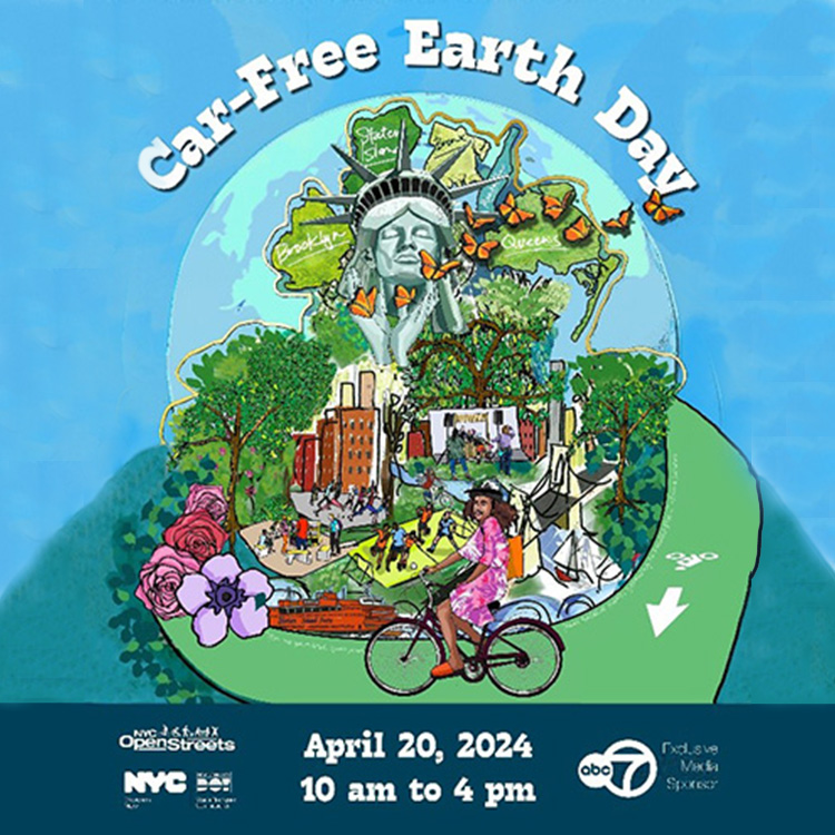 Exciting news! Today's Car-Free Earth Day will feature 53 car-free locations across NYC, with extended hours from 10 am to 4 pm. 🚶‍♀️🎨 #EarthDayNYC nyc.gov/html/dot/html/…