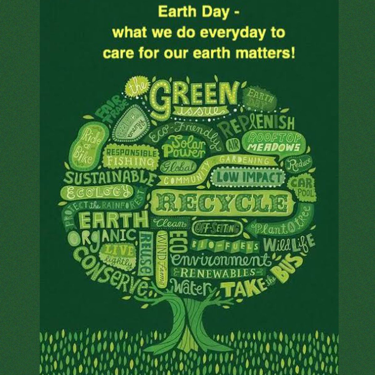 This #EarthDay, remember it’s more than 1 day- it should be a continuation of our ongoing environmental and sustainability efforts. Our relationship with nature and how our actions affect it must drive us, so our kids and future generations have our beautiful earth to enjoy too.