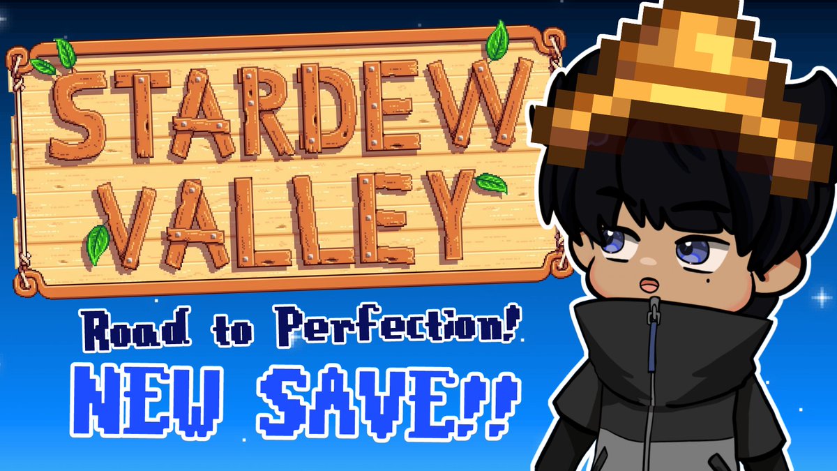 _azurain's tweet photo. 🌟 coming back with, surprise, surprise, Stardew Valley 1.6! new update, new save!! time to restart our journey to perfection (again  🥲)!

5pm EST / 2pm PST / 10pm GMT

#Azuraincast #ENVTuber #VTuberUprising #StardewValley https://t.co/k43HLPWJG1