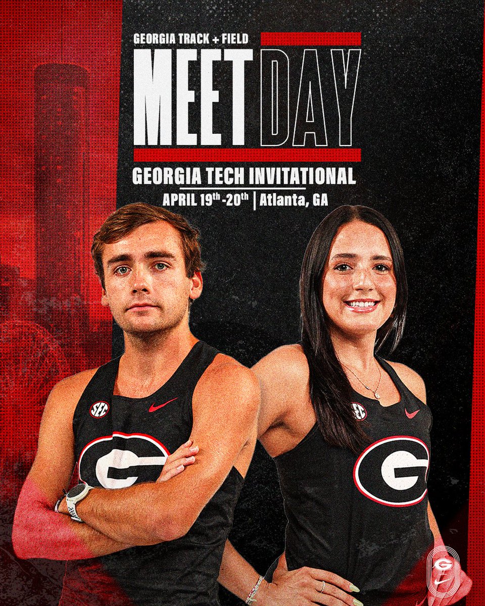 Day 2⃣ is here for the #Dawgs at the Georgia Tech Invitational. 💪Finish Strong‼️💪 📍 Atlanta 🕛 12pm 📈 gado.gs/br9 🗞️ gado.gs/brg #GoDawgs