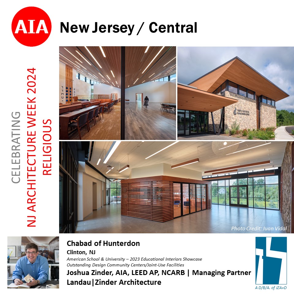 #religious #sacredarchitecture #aianj #aia #aiacnj #architectureweek #njarchweek #njarchweek24 #valueofthearchitect #njarchitecture #njarchitect @landauzinder #chabadofhunterdon @aianj <a href="/AIACNJ/">AIA Central NJ</a>  <a href="/AIANational/">AIA</a>  #jzad @chabadofhunterdon
