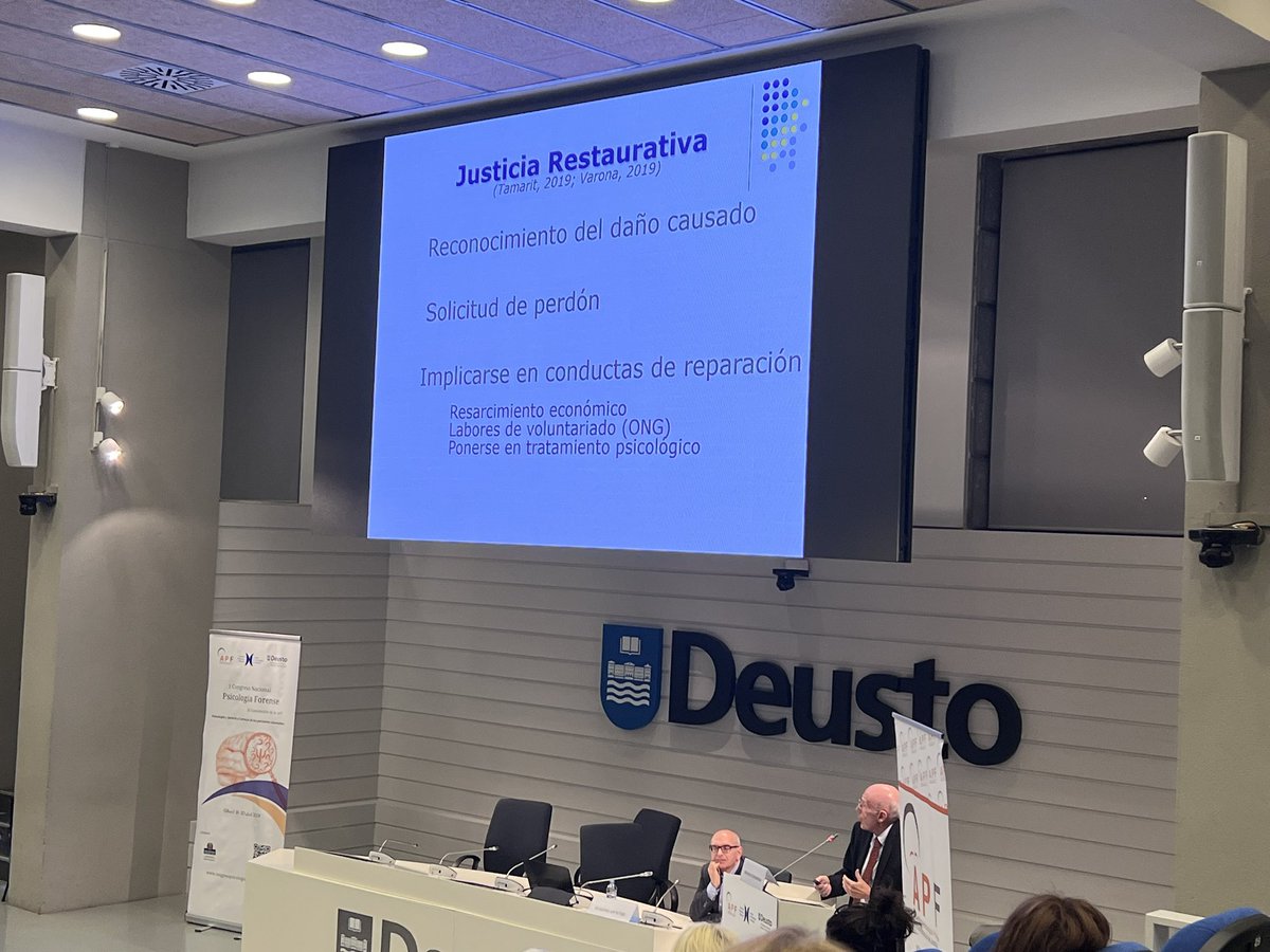 Fasmida's tweet image. Justicia restaurativa como intervención paliativa ante la prescripción de los delitos contra la libertad sexual en menores. Magistral conferencia de Enrique Echeburua en el Congreso de Psicólogos de la Administración de Justicia. #ASI #JusticiaRestaurativa #Abusos #Menores
