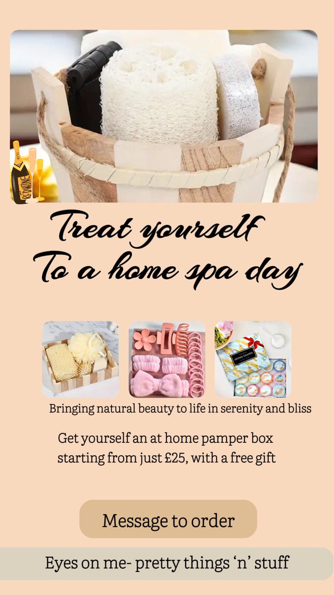 We’re now doing home pamper boxes, for that Spa day feeling!  #SpaDay #athome #PersonalTouch #uk #SmallBiz #Newcastle #tyneandwear