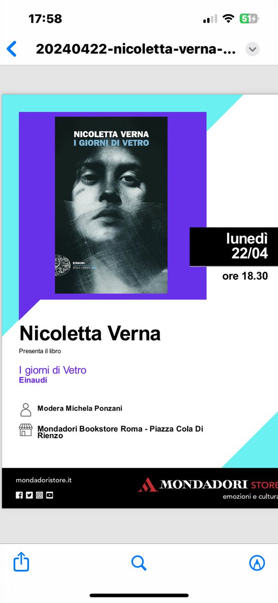 Si parlerà di fascismo antifascismo delitto Matteotti 25 aprile. Con Nicoletta Verna e <a href="/PonzaniMichela/">Michela Ponzani</a> 
Lunedì alle 18.30 a Roma. Liberia Mondadori Cola di Rienzo
