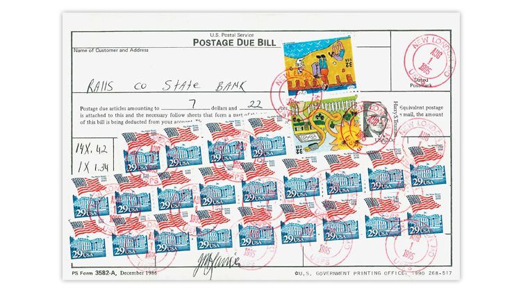 Inside Linn’s: Postage due forms help use up unwanted stamps. bit.ly/4cUgbsi #LinnsStampNews #InsideLinns