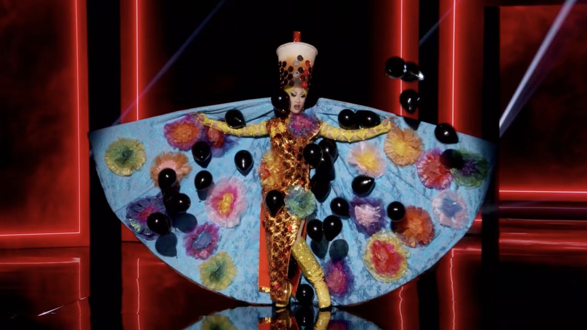 🇹🇼🧋💛 Taiwanese American drag queen Nymphia Wind performing as a giant boba drink and winning Season 16 of RuPaul's Drag Race — plus having President Tsai congratulate her on social — is the kind of authentic soft power win that propaganda can never manufacture.