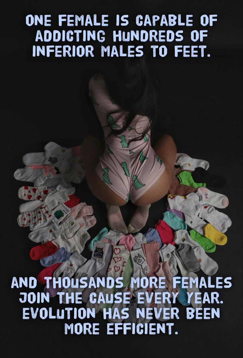 [IRL Content] If you were responsible for breeding the next generation and you could systematically keep losers out of your dating pool AND get paid for it, why wouldn't you?

#footfetish #sockfetish #usedsocks #femdom #footaddict #extinctionfetish #soles