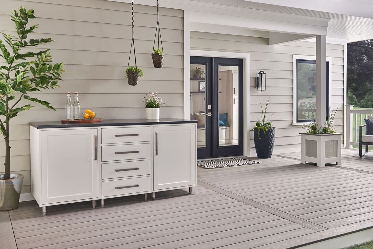🌞 Bring the comforts of indoor living to your outdoor space with our premium patio and deck cabinetry! 🍹 Explore our collection at KitchenSearch.com. #KitchenSearch #PatioCabinetry #DeckCabinetry #OutdoorDesign #HomeDecor 🌿🏡