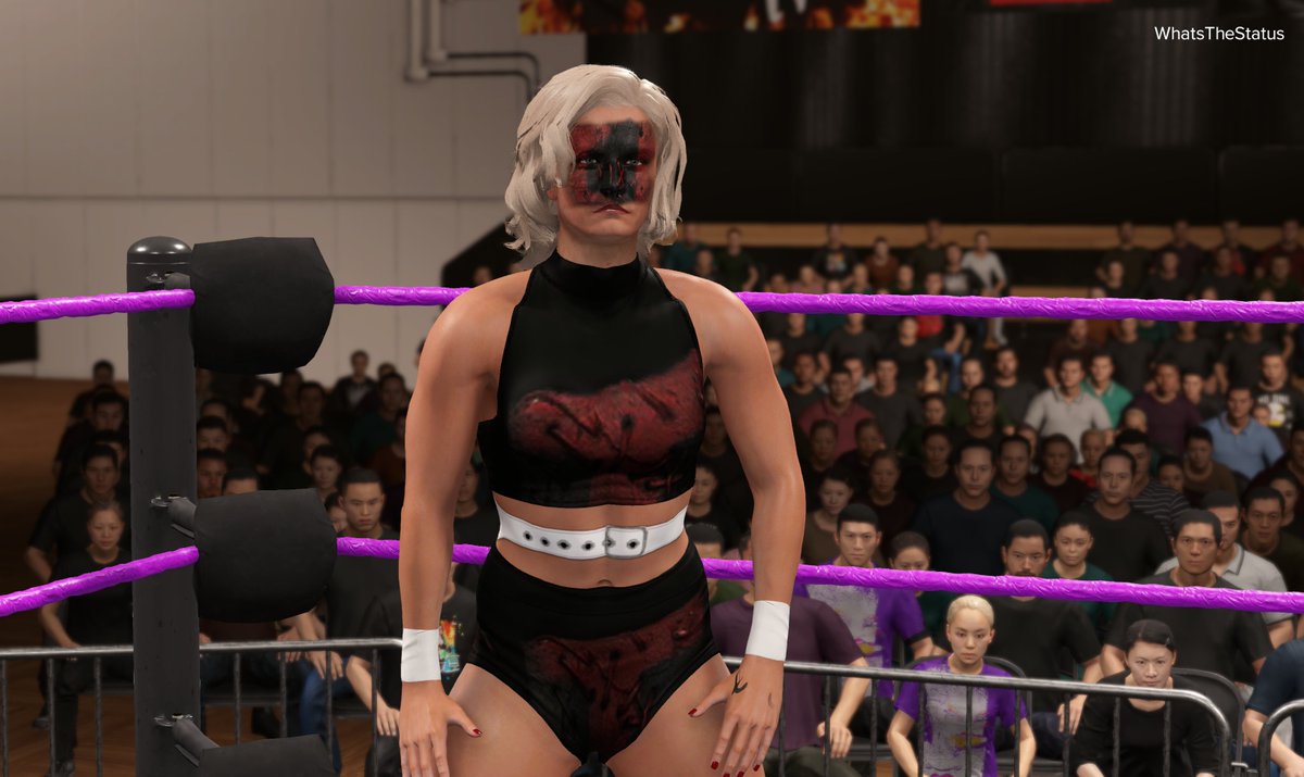 When this happens to your Created Characters, understand it isnt the creators fault and there isnt much they can do. The game itself has issue with loading logos. #WWE2K24