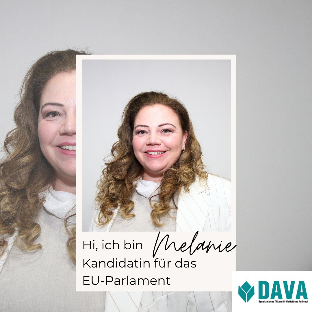 Dava_Partei's tweet photo. 🇩🇪🇪🇺
Melanie Gündüz ist eine vielseitig engagierte Persönlichkeit. Neben ihrer Tätigkeit in der Verwaltung wurde sie mit den meisten Stimmen in den Ortsrat der Nordstadt Hildesheim gewählt. 

GEMEINSAM STARK. MITEINANDER VEREINT.
#dava #Europa #Wahlen # 2024 #DeutschlandwähltDAVA https://t.co/qGQy7NiFvz
