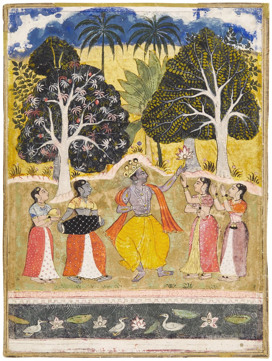 Ragini Vasanta. Sub-imperial Mughal, 1630. Sotheby's.