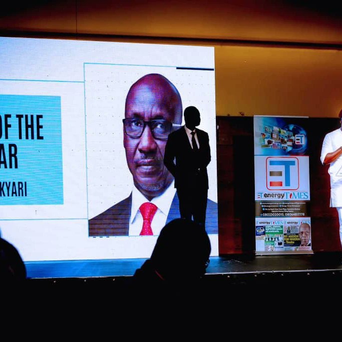 PHOTO NEWS

The Group CEO, @nnpclimited (NNPC Ltd.), Mr. @MKKyari has been awarded the Energy Times' GCEO of the Year Award

The GCEO was represented by Mr @FM_Soneye at the event which held yesterday in Lagos, Nigeria. Kudos!

#EnergyForToday 
#EnergyForTomorrow
#NNPCLtd
#NNPC