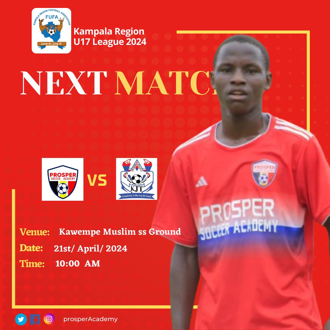 Up next.. PSA playing against KJT this Sunday at Kawempe Muslim SS ground. PSA let's do it....