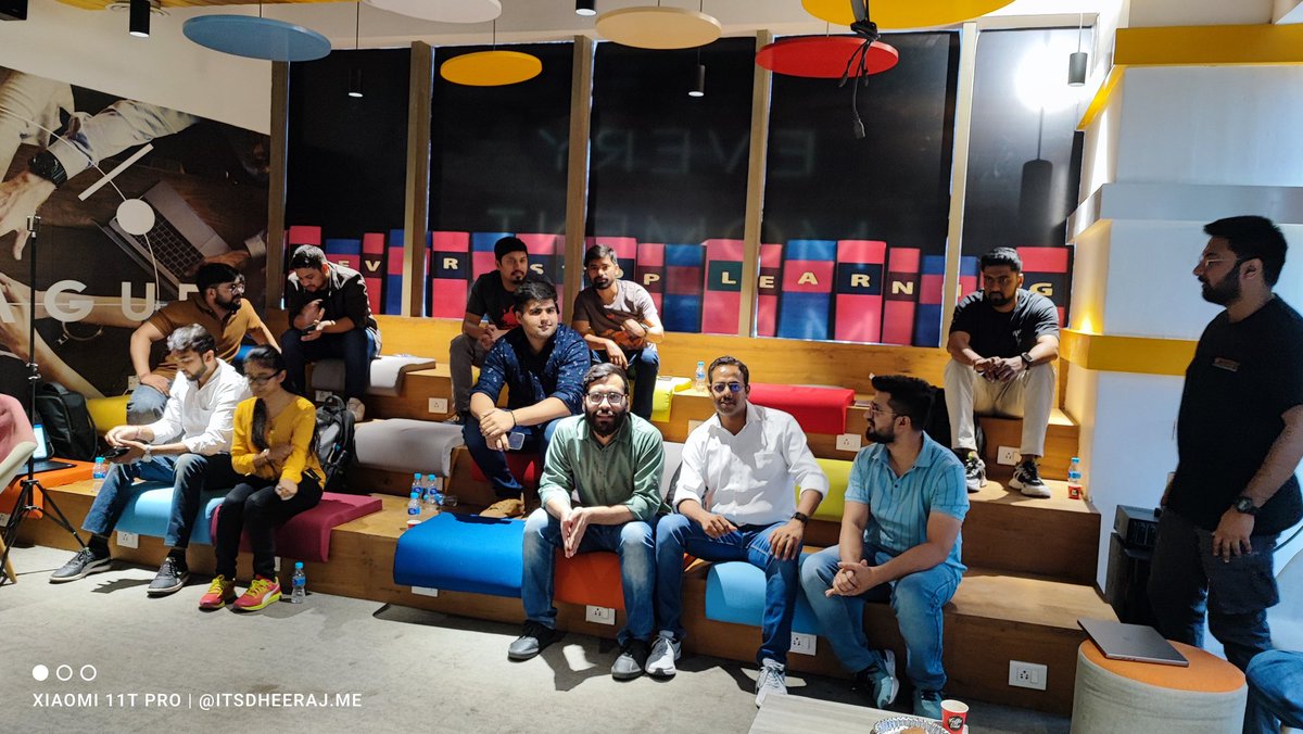 LaravelDelhi's tweet image. And here is the wrap...
Amazing session of April chapter meet-up we concluded.
Lovely and engaging audience and lots of takeaway.
#laravel #meetup #delhi #php