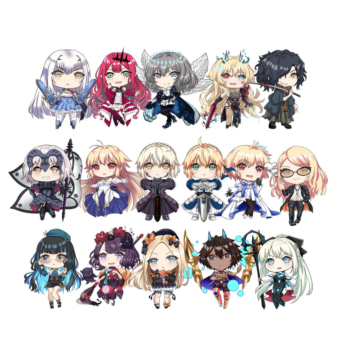 More chibis sample