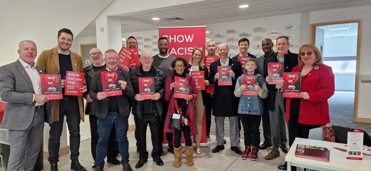 Arrived at the @SAFCFoL with our guests for the #SAFC v @MillwallFC game.
Thanks to @SunderlandAFC @SAFCWomen for all their support.
#ShowRacismtheRedCard