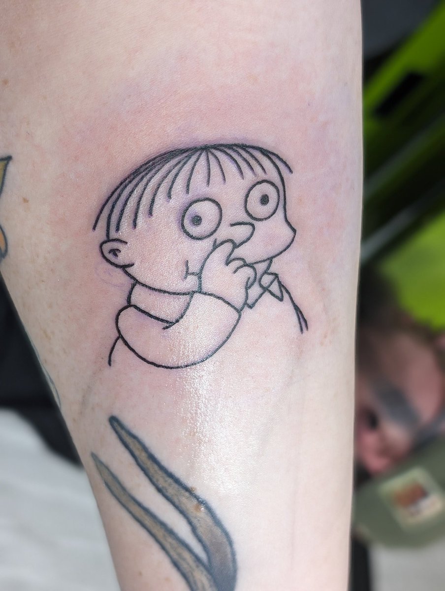 I smell like dead bunnies! Does this count as a bloodhound gang tattoo? @jimmypop #RalphWiggum