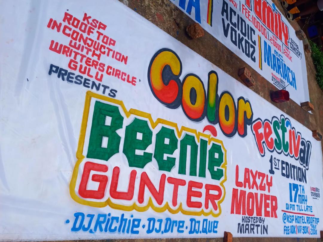 vanmarcus14's tweet photo. Gulu city let's do this with Beenie Gunta on the 17th MAY at KSP HOTEL ROOF TOP.
 
Ticket sales available 
#ColorFestival1stEdition https://t.co/PfwlYOJDRR