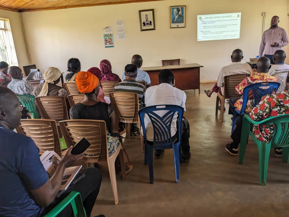 Bugiri District local Government (@bugiridistrict) on Twitter photo Day 3 of the Census subcounty supervisors' training going on at Bugiri District Headquarters.
The 9 day training will equip&prepare the supervisors to be able to train the census enumerators &parish supervisors in their respective sub counties.<a href="/StatisticsUg/">UBOS Uganda Bureau of Statistics</a> Day 3 of the Census subcounty supervisors' training going on at Bugiri District Headquarters.
The 9 day training will equip&prepare the supervisors to be able to train the census enumerators &parish supervisors in their respective sub counties.<a href="/StatisticsUg/">UBOS Uganda Bureau of Statistics</a>