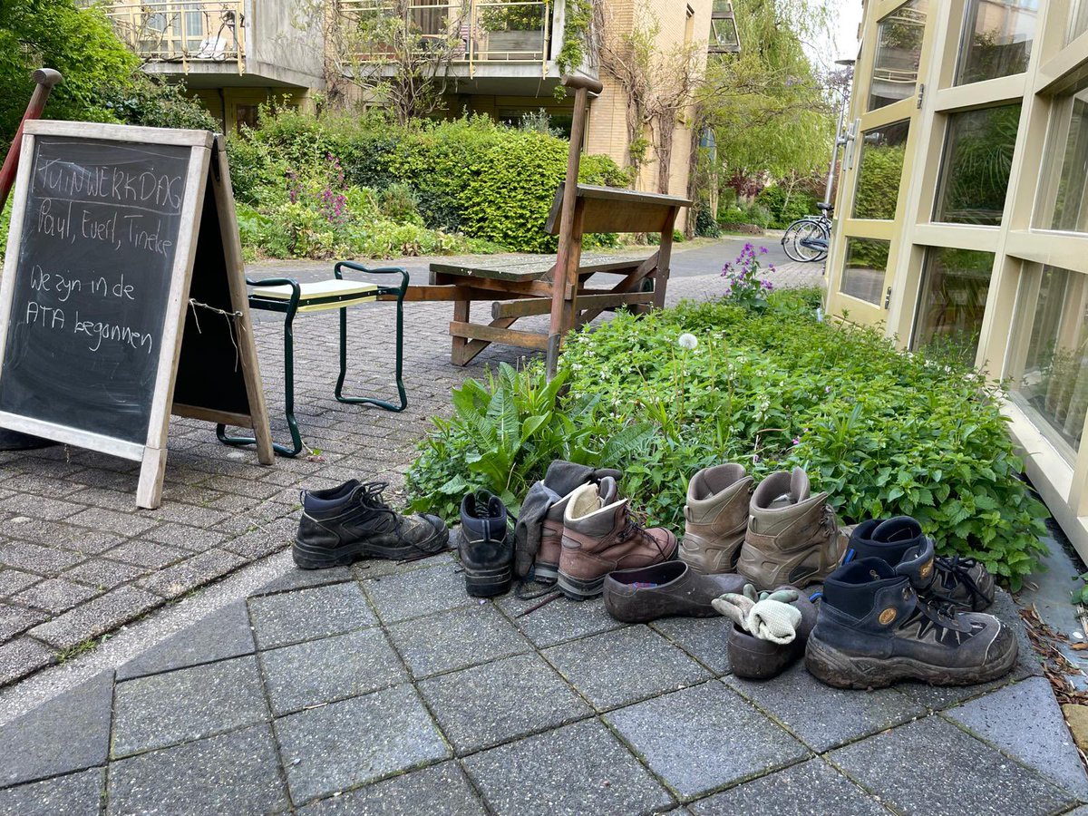 Het was weer lekker in de tuinen vandaag!