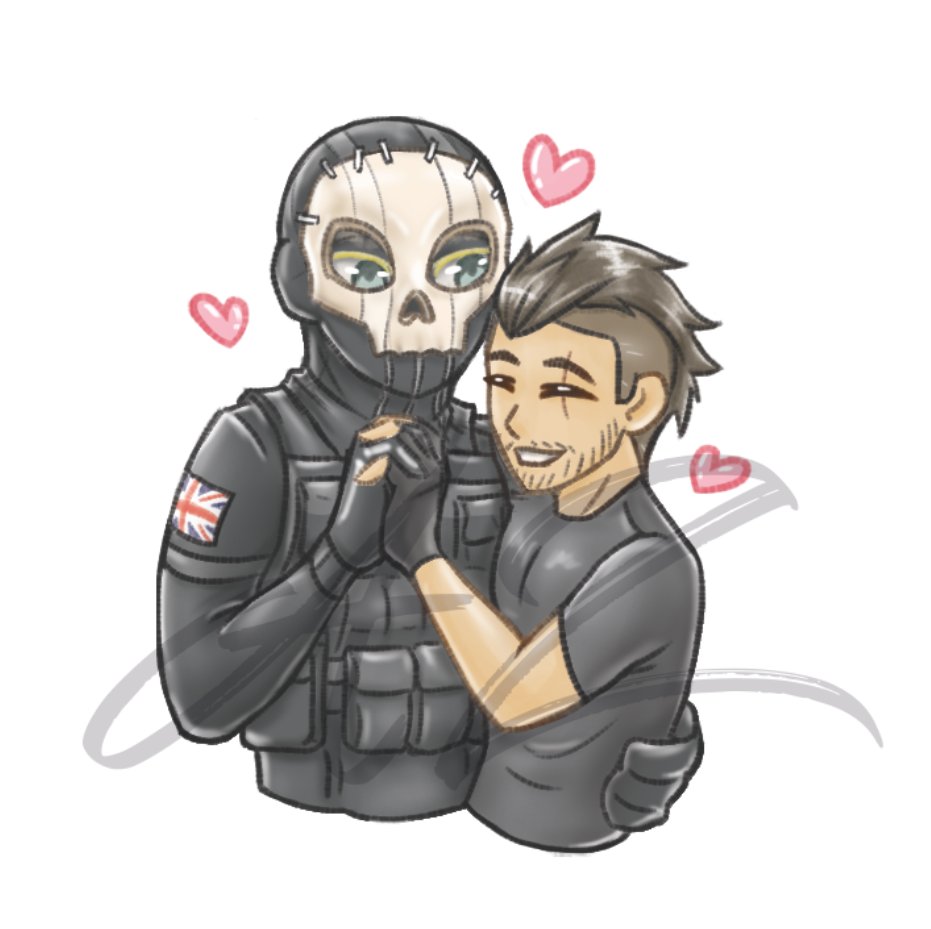 GhostSoap Chibis 💖
#GhostSoap #fanart #simonriley #SoapMacTavish #cod #MW2 #chibis #cute