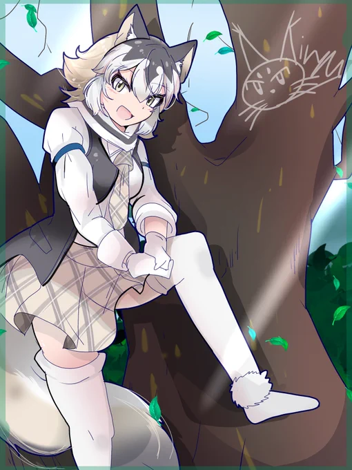 シンリンオオカミちゃん#けものフレンズ #けもフレ3 
