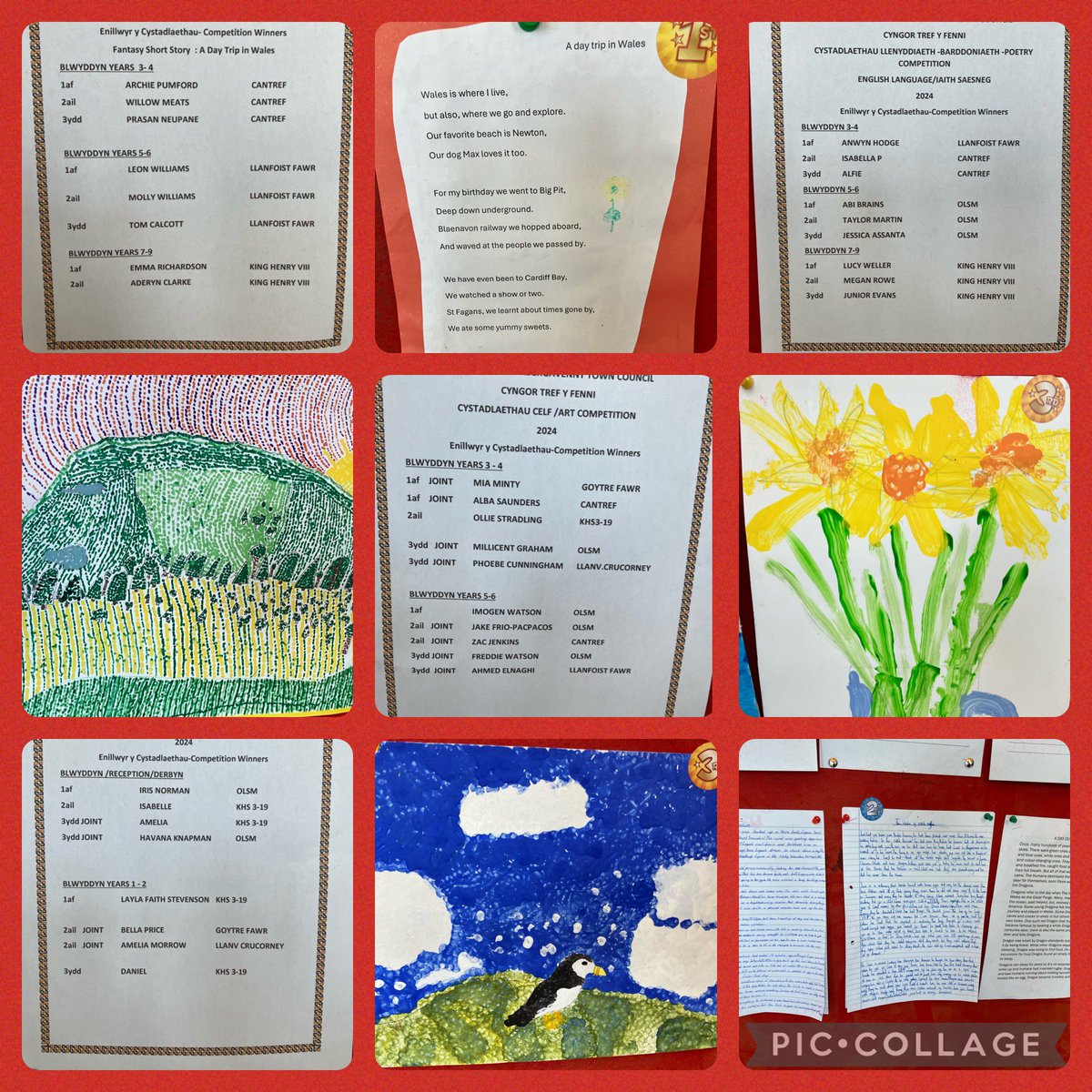 Llanfoist Fawr Primary School (@llanfoistpri) on Twitter photo Llongyfarchiadau mawr! <a href="/LlanfoistPri/">Llanfoist Fawr Primary School</a> and <a href="/LlanvihangelPri/">Llanvihangel Crucorney Primary School</a> pupils won prizes in the offstage competitions at <a href="/AberGEisteddfod/">Abergavenny Eisteddfod Y Fenni</a> today! (Mrs T has your prizes) <a href="/EAS_Cymraeg/">Cefnogi'r Gymraeg</a> Llongyfarchiadau mawr! <a href="/LlanfoistPri/">Llanfoist Fawr Primary School</a> and <a href="/LlanvihangelPri/">Llanvihangel Crucorney Primary School</a> pupils won prizes in the offstage competitions at <a href="/AberGEisteddfod/">Abergavenny Eisteddfod Y Fenni</a> today! (Mrs T has your prizes) <a href="/EAS_Cymraeg/">Cefnogi'r Gymraeg</a>