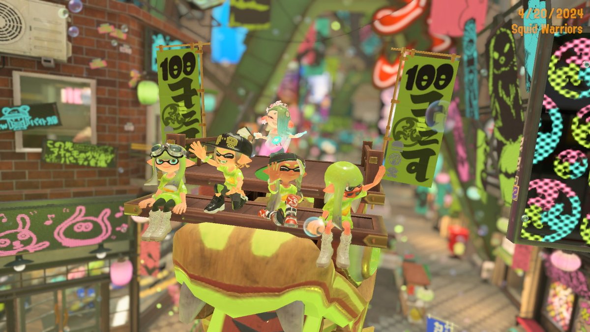 StevenRCEN's tweet image. First match! Thx teammates! #Splatoon3 #NintendoSwitch