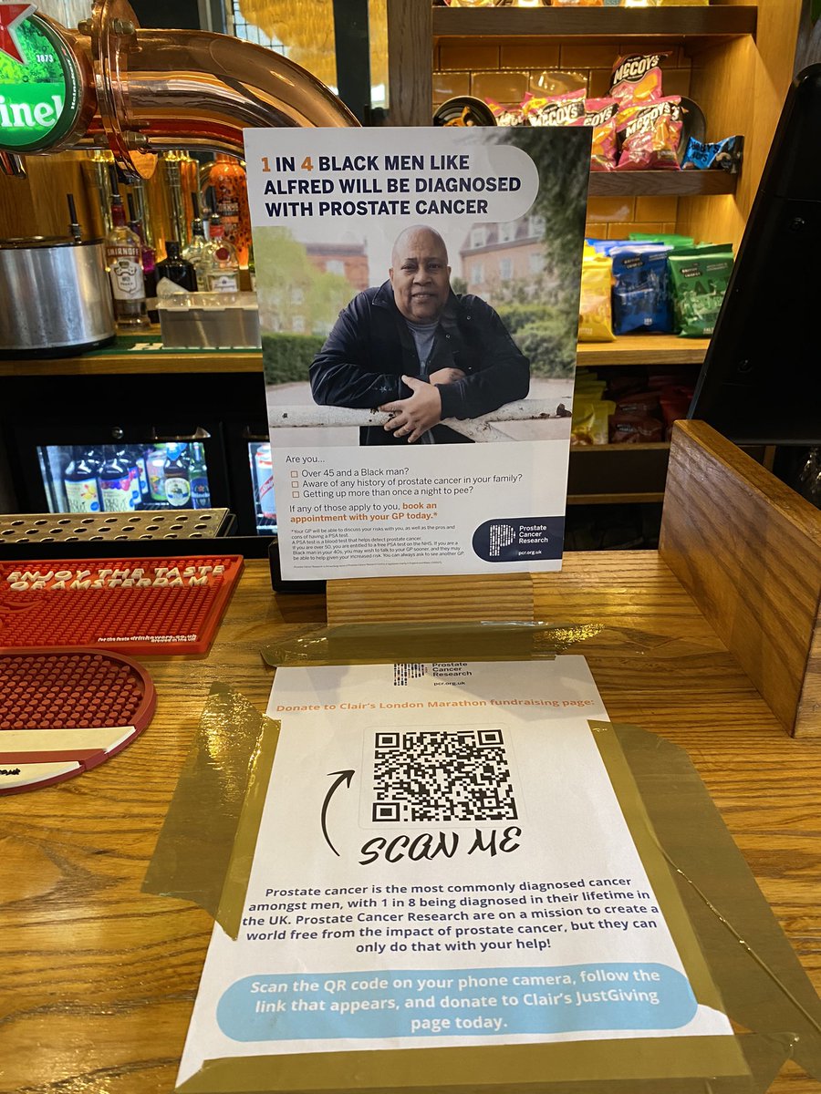 DrGetaheadspace's tweet image. I’m not very present on twitter (or LinkedIn) so when I venture here: feel a tad apprehensive, then I remember that this isn’t about me but about #ProstateCancerResearch: I’m raising money for them as I run #londonmarathon2024 so could you spare a fiver/equivalent? 🔗 in bio 🙏🏾